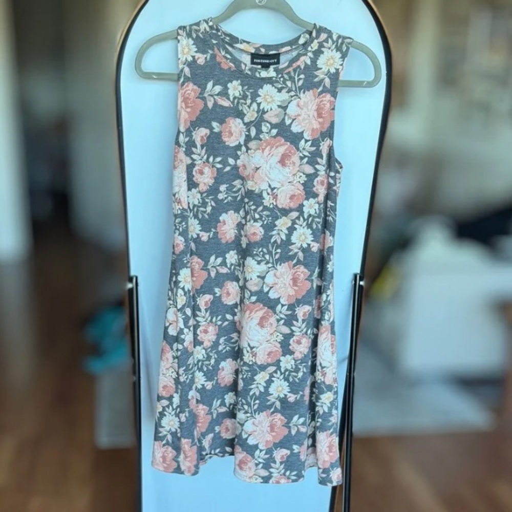 Floral mini dress